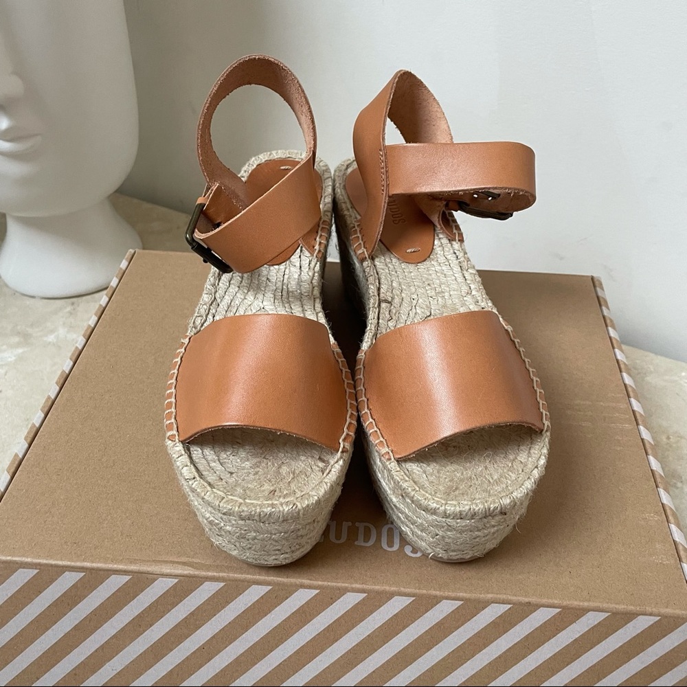 Soludos leather Minorca espadrilles size 8/8.5 women’s NIB - Picture 7 of 16
